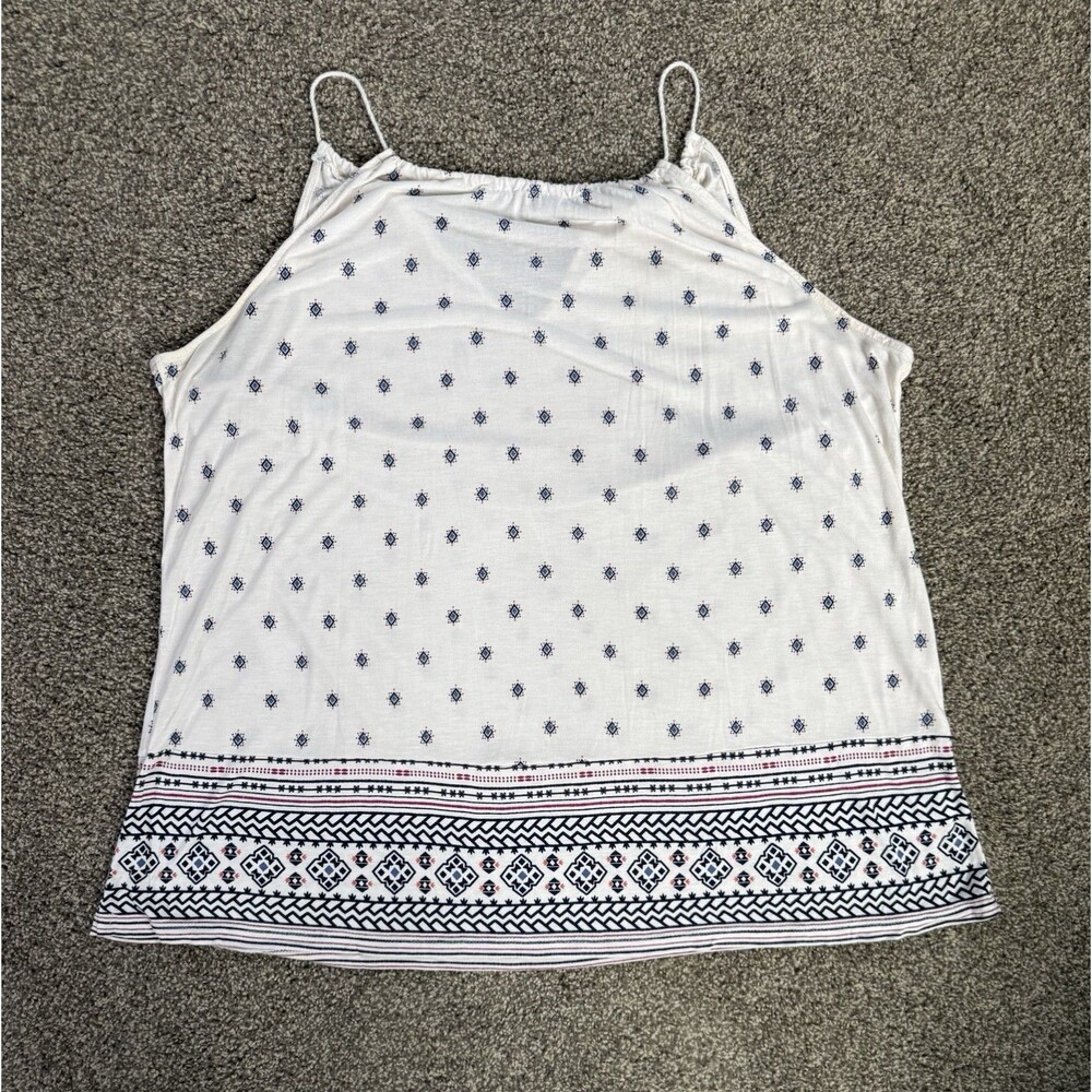 Old Navy Tank Top XXL Boho Tribal Print Sleeveless Summer Cami Plus